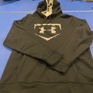Mens under armour baseball plate hoodie